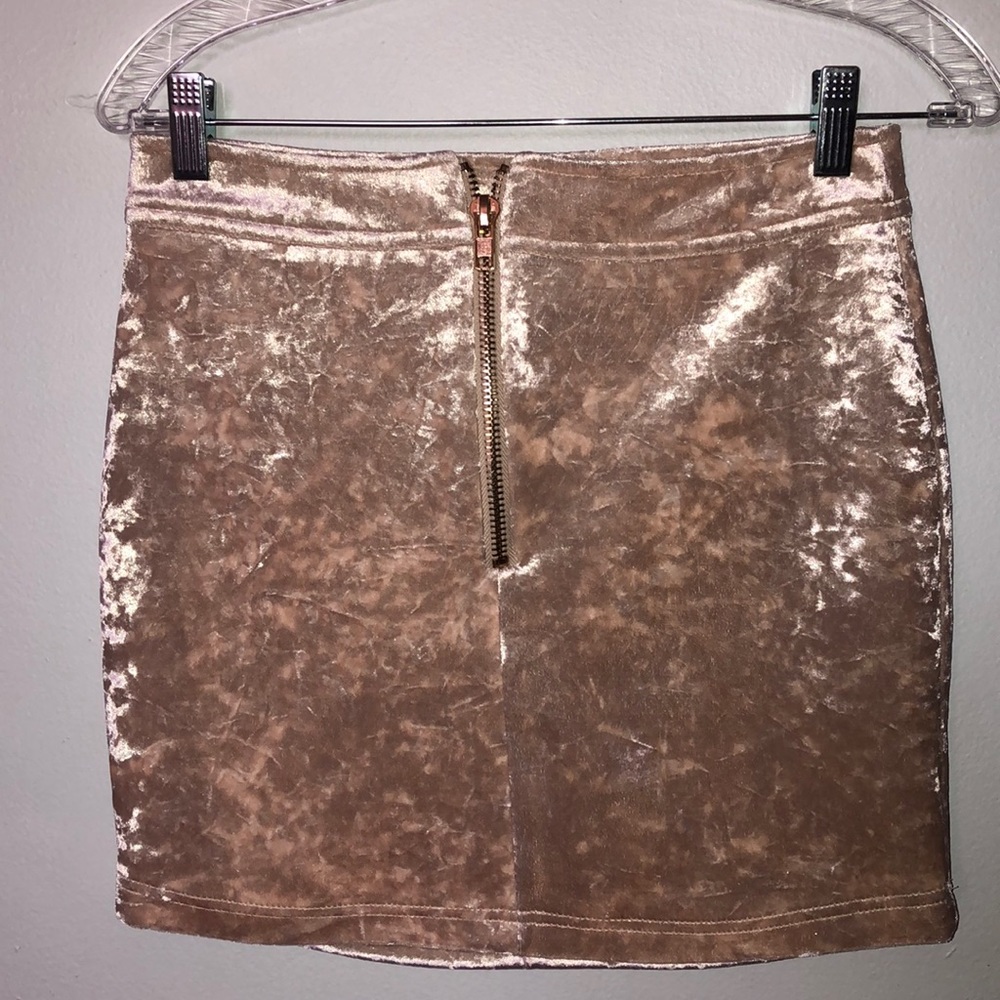 Forever21 Velvet Pencil Skirt